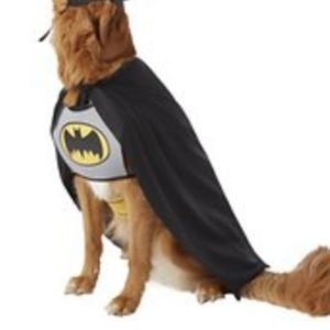 Brand new DC Comics dog costume WITH CAPE size xl